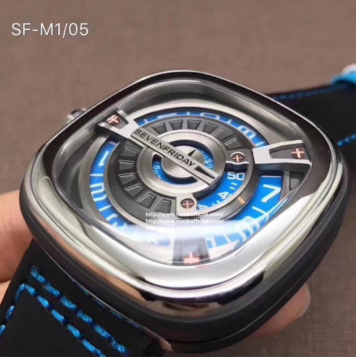 原单货七个星期五M1/05是SEVENFRIDAY与国际和平奖获得者国际助残组织共同合作推出的限量款手表，尺寸:47X47.6mm 商品图11