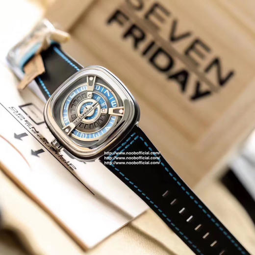 原单货七个星期五M1/05是SEVENFRIDAY与国际和平奖获得者国际助残组织共同合作推出的限量款手表，尺寸:47X47.6mm 商品图8