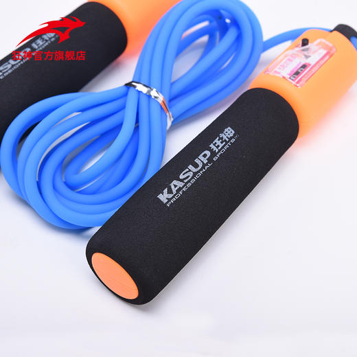 狂神橡胶计数跳绳KS0749成人儿童室内外运动健身减肥 商品图4