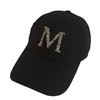 法国2020秋冬新款帽子女M标黑色棒球帽时尚鸭舌帽户外百搭防嗮帽 商品缩略图4