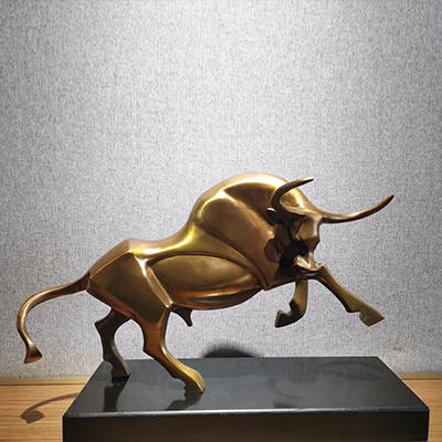牛气冲天铜器铜摆件 商品图0