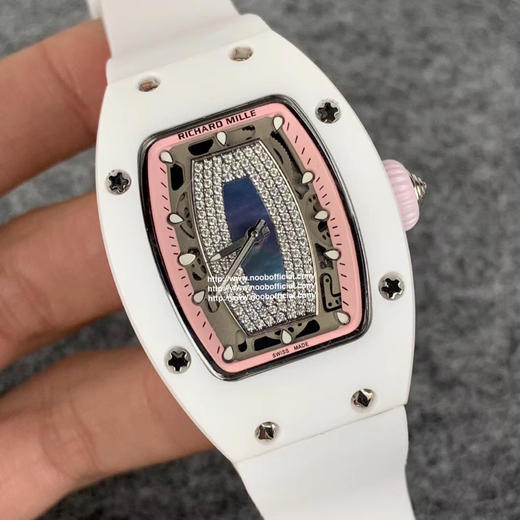 RichardMille理查德•米勒（女款陶瓷系列）RM 07-01 WHITE CERAMIC DIAMONDS🇫🇷精准走时节拍28800尺寸 搭配专柜正品一致的天然陶瓷 31mmX45mm 商品图1