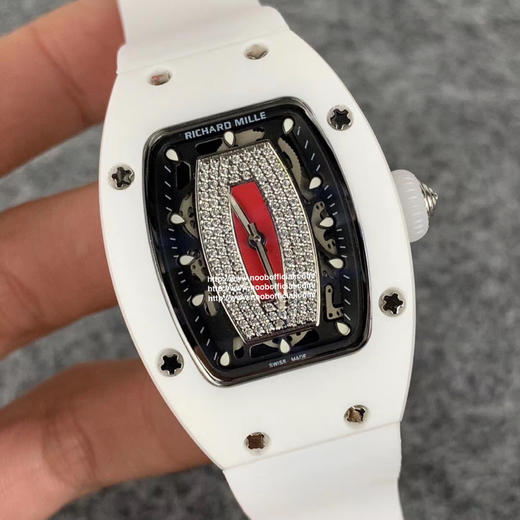 RichardMille理查德•米勒（女款陶瓷系列）RM 07-01 WHITE CERAMIC DIAMONDS🇫🇷精准走时节拍28800尺寸 搭配专柜正品一致的天然陶瓷 31mmX45mm 商品图1