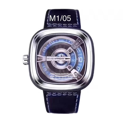 原单货七个星期五M1/05是SEVENFRIDAY与国际和平奖获得者国际助残组织共同合作推出的限量款手表，尺寸:47X47.6mm 商品图7