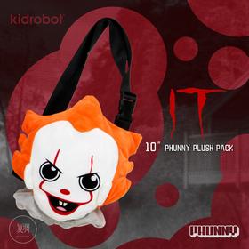 现货 Kidrobot 小丑回魂 腰包 Pennywise Phunny 毛绒