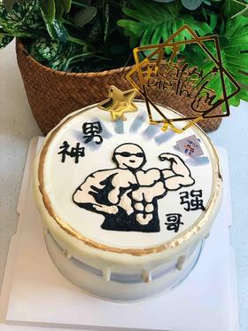 手绘肌肉男 下单前请仔细阅读商品详情