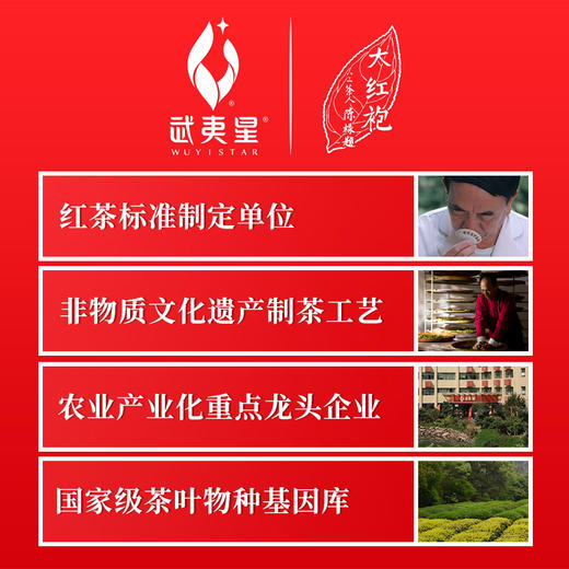 武夷星 遇见 武夷红 正山小种 礼盒 60g 商品图4