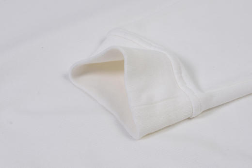 施莱德 纯棉 白色运动连帽卫衣套头衫 特惠 Z-6709 商品图4