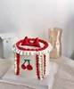 1027CAKE |   翻糖装饰 樱桃装饰 蝴蝶结 蛋糕 商品缩略图0