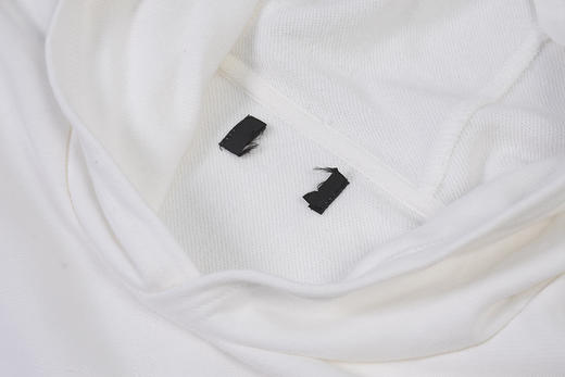 施莱德 纯棉 白色运动连帽卫衣套头衫 特惠 Z-6709 商品图2