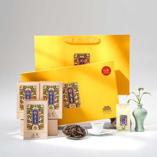 华祥苑 钓鱼台 白茶 寿眉 礼盒 150g 商品图1