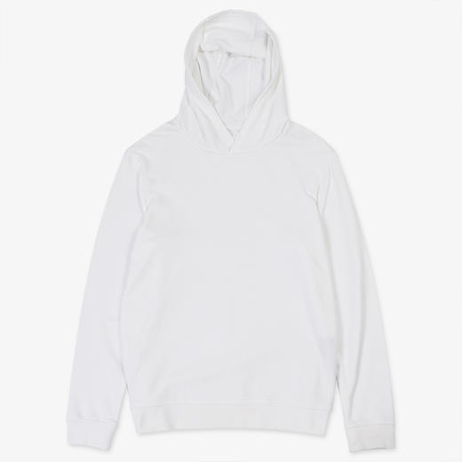 施莱德 纯棉 白色运动连帽卫衣套头衫 特惠 Z-6709 商品图0