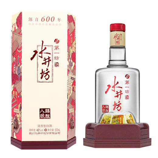 水井坊臻酿八号42度500ml浓香型白酒送礼纯粮食酒一箱6瓶 商品图4