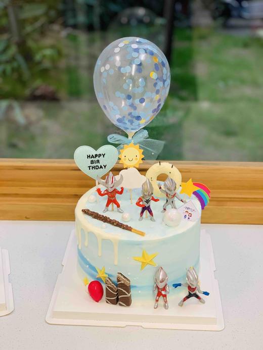 奥特曼奶油蛋糕 下单前请仔细阅读商品详情 商品图0