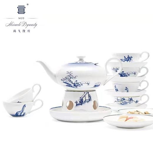 玛戈隆特6人份丝路盛宴骨瓷茶具套装 商品图0