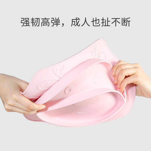 【开丽】宝宝餐盘婴儿童餐具卡通液体硅胶吸盘式学吃饭训练辅食碗分格 商品图3