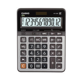 卡西欧计算器GX-120B办公用品学生用多功能
