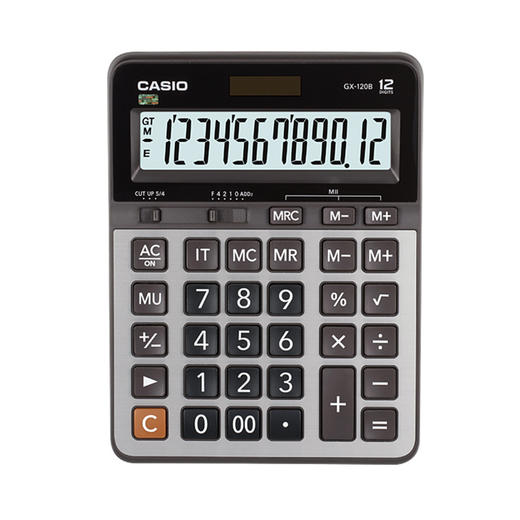 卡西欧计算器GX-120B办公用品学生用多功能 商品图0