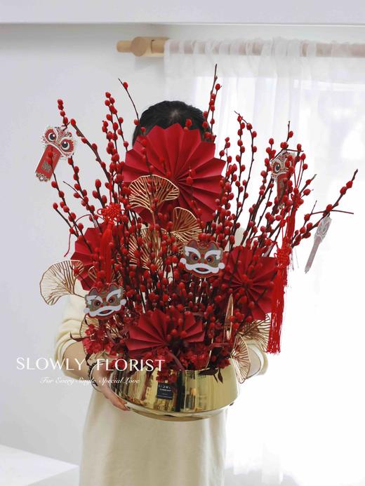 镀金年宵花-桌花款 商品图0