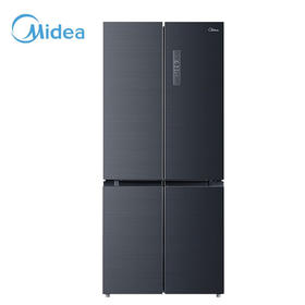 美的（Midea）511升十字四门冰箱 微晶保鲜 PST智能杀菌 BCD-511WGPZM星耀灰