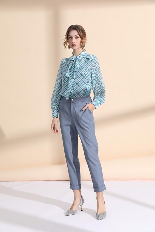 收省明线西装裤 商品图4