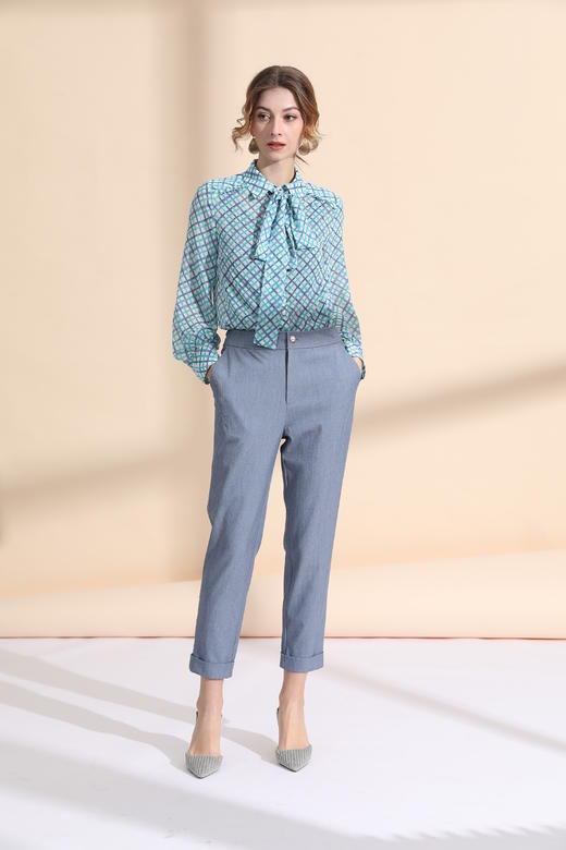 收省明线西装裤 商品图1