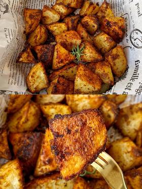 孜然烤薯角