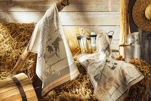 Coucke蔻合 · 法国进口复古Vintage家居茶巾 商品图2