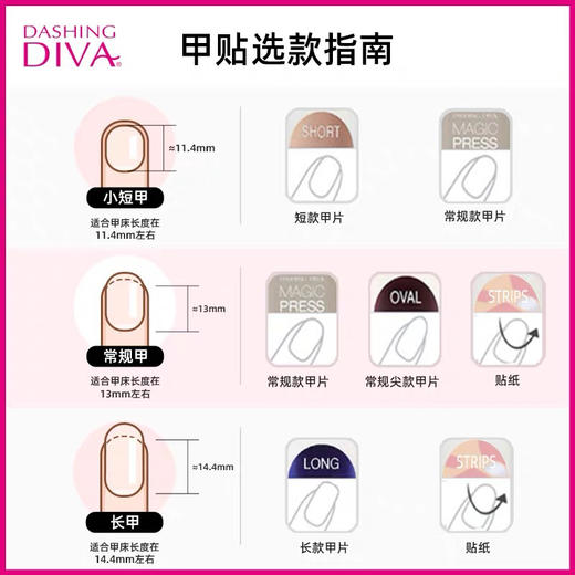 韩国DASHINGDIVA黛丝堤华指甲美甲贴片 商品图1