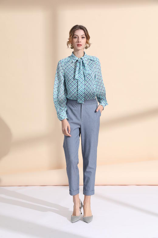 收省明线西装裤 商品图3