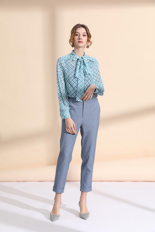 收省明线西装裤 商品图2