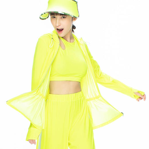 【亏本清仓】HOII/后益 短版简约连帽抽绳防晒外套[D类] 商品图4