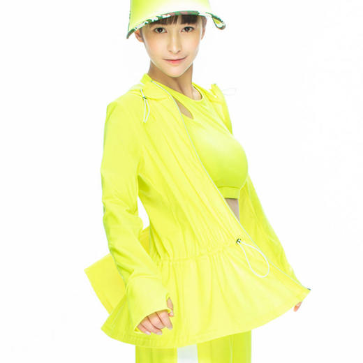 【亏本清仓】HOII/后益 短版简约连帽抽绳防晒外套[D类] 商品图0