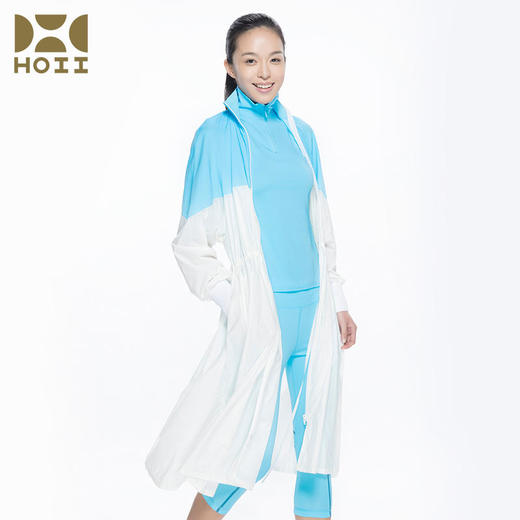 【亏本清仓】HOII/后益 立领长款拼接抽绳防晒外套[D类] 商品图4