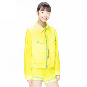 中国台湾HOII/后益 可爱钮扣短版外套[福利品]