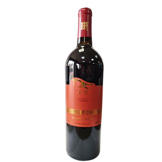 [红酒]长城金冠半干葡萄酒12.5度750ml▼ 商品图0