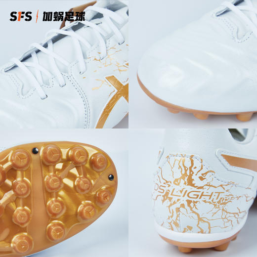 SFS亚瑟士正版DS LIGHT AG袋鼠皮短钉人草足球鞋1103A032-600-100 商品图2