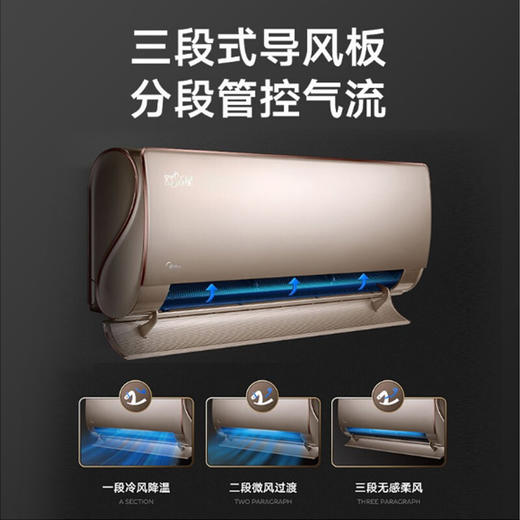 美的(Midea) 大1匹1.5匹空调挂机智能家电  一级能效 舒适星 冷暖变频  家用壁挂式空调 商品图3