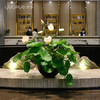 高档酒店大堂仿真花摆件大型大厅中庭圆桌面前台别墅商场装饰假花 商品缩略图3