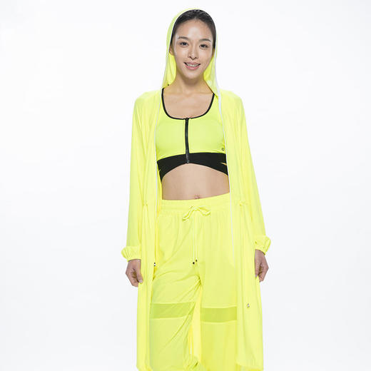 HOII/后益 长版连帽造型拉链防晒外套（库存情况请下单前咨询客服）[福利品] 商品图2