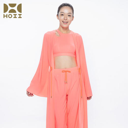 【亏本清仓】HOII/后益 长版绑带罩衫防晒外套[D类] 商品图0