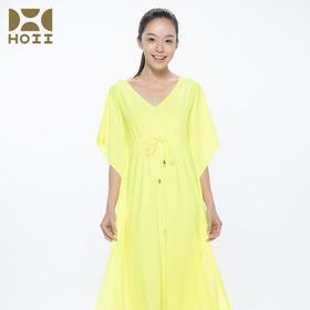 【亏本清仓】HOII/后益 V领长版造型洋装防晒外套（不可退货） [福利品]