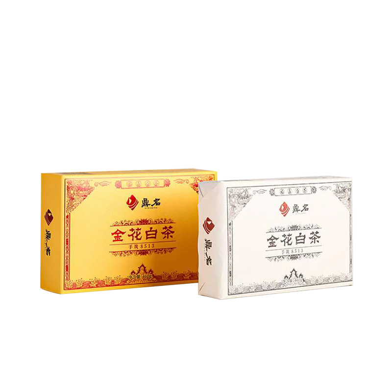 手筑8513·紧压金花白茶2013·简易装460g