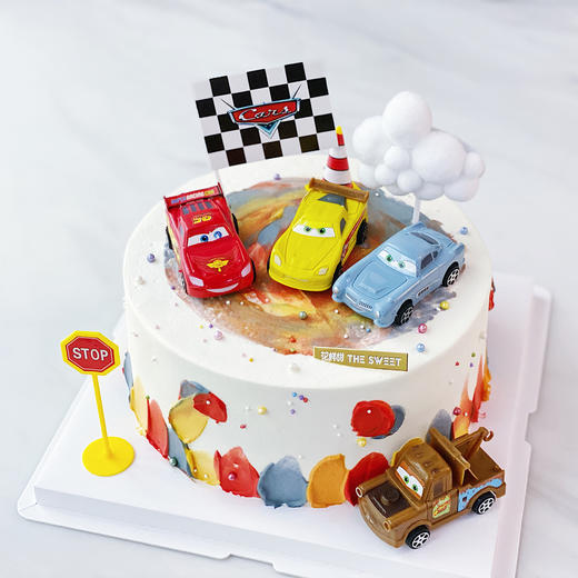汽车总动员 · 童趣奶油蛋糕 商品图3