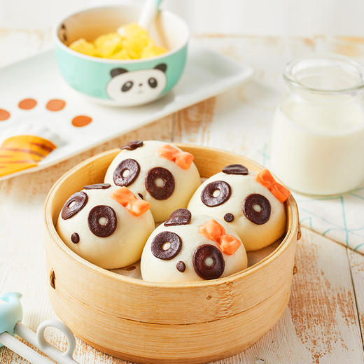 思念 儿童卡通包蜜香红豆熊猫300g 10只 商品图1