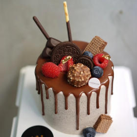 奥利奥咸奶油 奶油蛋糕