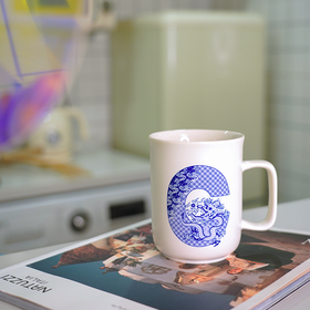 英文字母马克杯 400ml 龙纹
