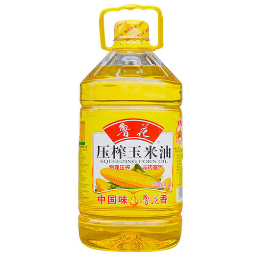 鲁花压榨玉米油 5L/桶 商品图0
