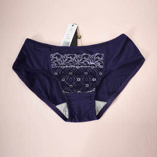 【45元9条，数量拍9】抗菌抑菌轻薄舒适无痕性感蕾丝女士内裤K107-K1 商品图0