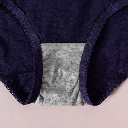 【45元9条，数量拍9】抗菌抑菌轻薄舒适无痕性感蕾丝女士内裤K107-K1 商品图3